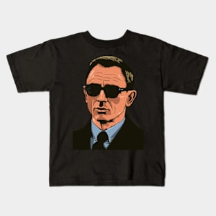 knives out daniel craig Kids T-Shirt